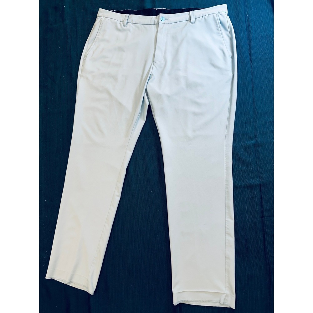 FootJoy FJ Golf Pants Mens 42x32 Lt Blue Performance Stretch Poly/Spandex